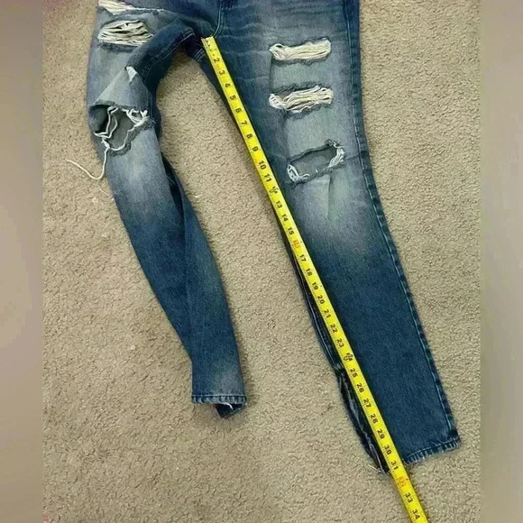 PacSun Men’s 34x30 Stacked Skinny Stretch Denim Jeans - Picture 8 of 11